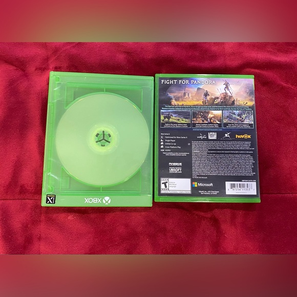 Xbox series x used 2 games avatar frontiers of pandora - Picture 2 of 2